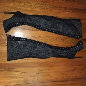 Thigh High Boots Women’s & Heel